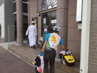 【ピースサイクリング　第３弾　京都→東京】名古屋のモスクに到着