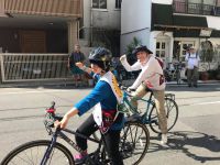 ピースサイクリング　広島→東京9月15、16日のアースキャラバン2018東京に向け、13歳の少女 凛ちゃんが、各地での中東報告会を兼ねて、5日に自転車で神戸を出発！