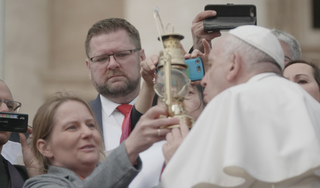 The Hiroshima Flame comes to the Vatican for the first time in history